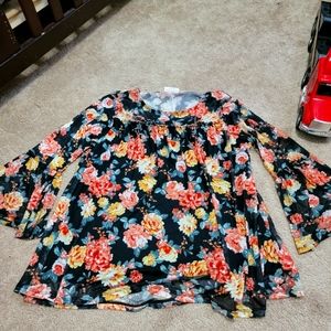 XL flowy dress shirt